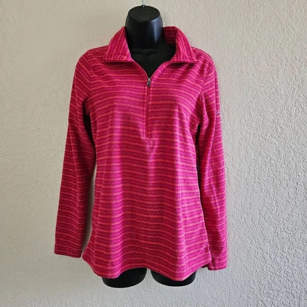 Columbia Striped Fleece Pullover